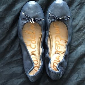 Navy Sam Edelman Felicia flat